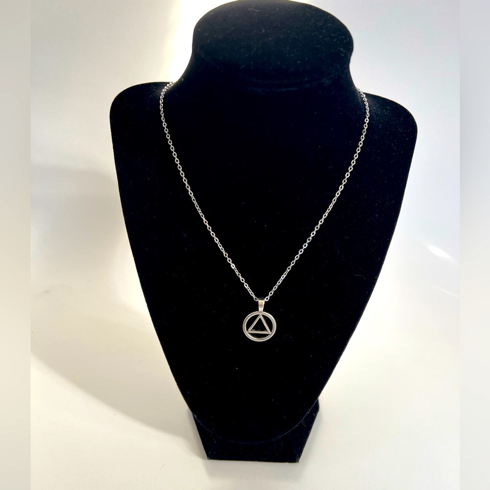 COPY - Alcoholics Anonymous pendant necklace